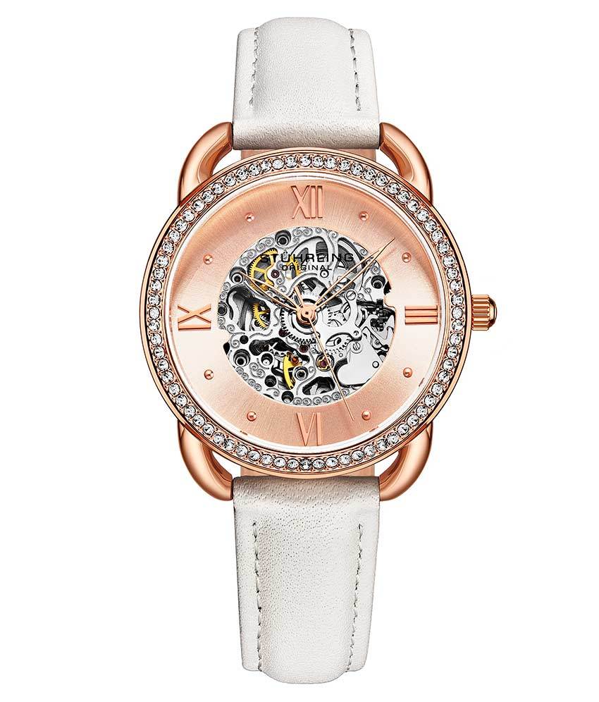 Rose Dial / Rose Case / White Band