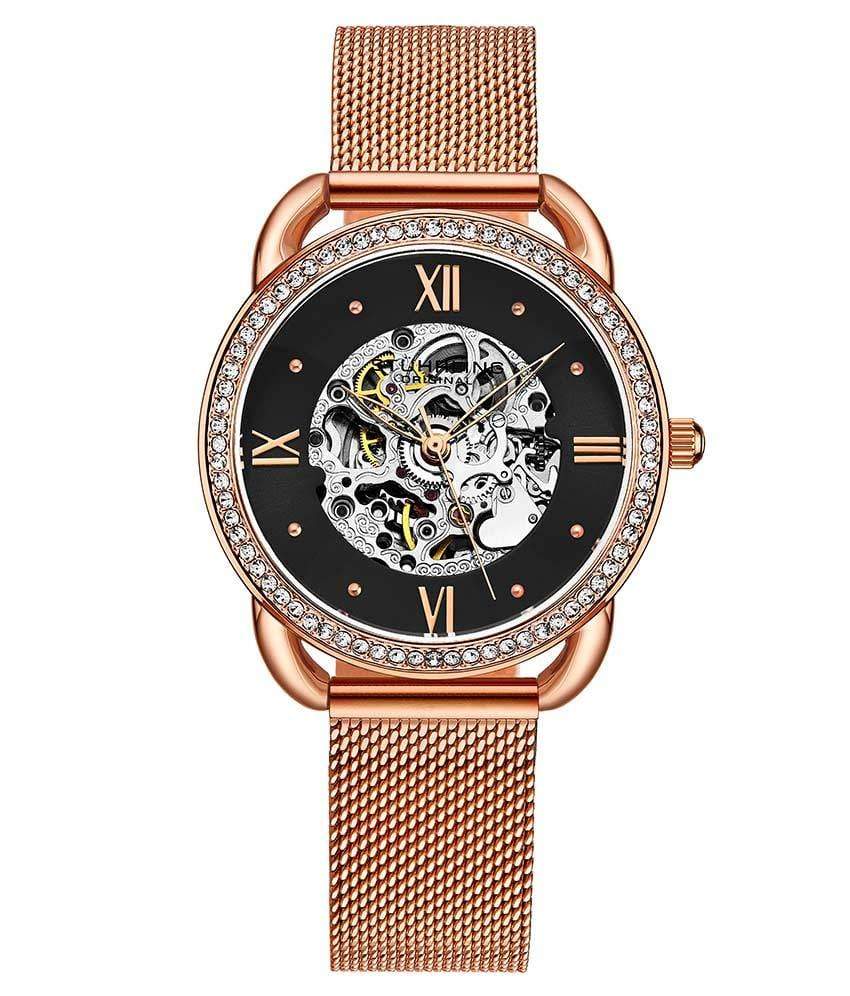 Black Dial / Rose Case / Rose Band