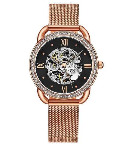 Black Dial / Rose Case / Rose Band