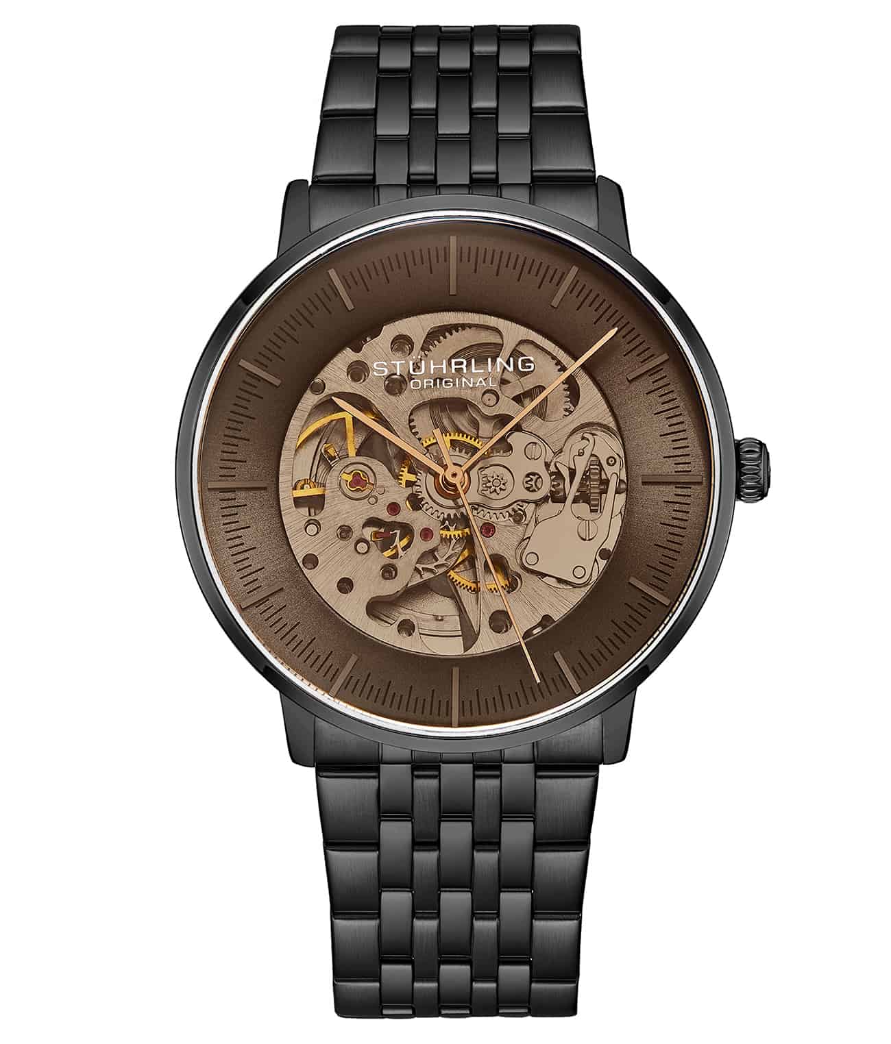 Black Dial / Black Case / Black Stainless Steel Bracelet Black Deployant Buckle