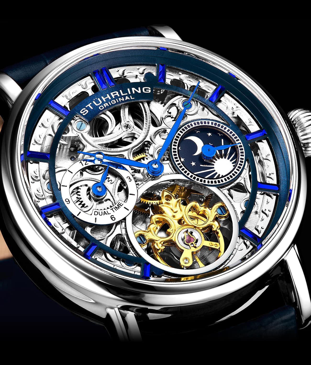 Macrocosm 4000 Automatic 43mm Skeleton with Dual Time