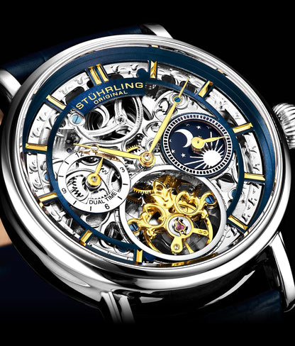 Macrocosm 4000 Automatic 43mm Skeleton with Dual Time