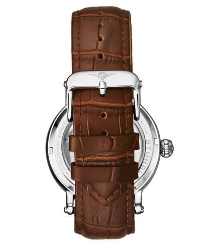 Brown Dial / Silver Case / Brown Band