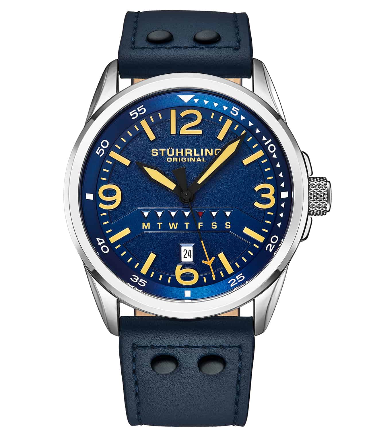 Blue Dial / Silver Case / Blue Band