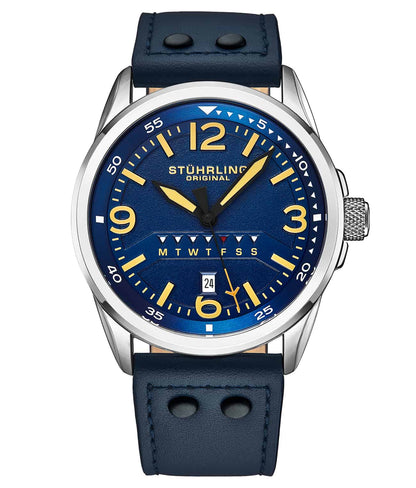 Blue Dial / Silver Case / Blue Band