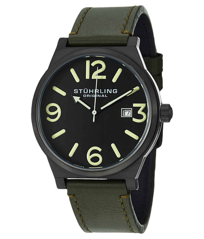 Black/Black PVD/Green