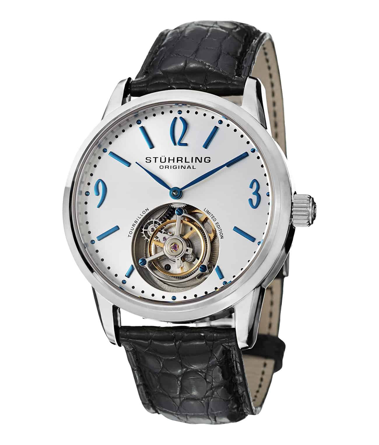 Cuvette Tourbillon 542Leather Hand-wind 41mm