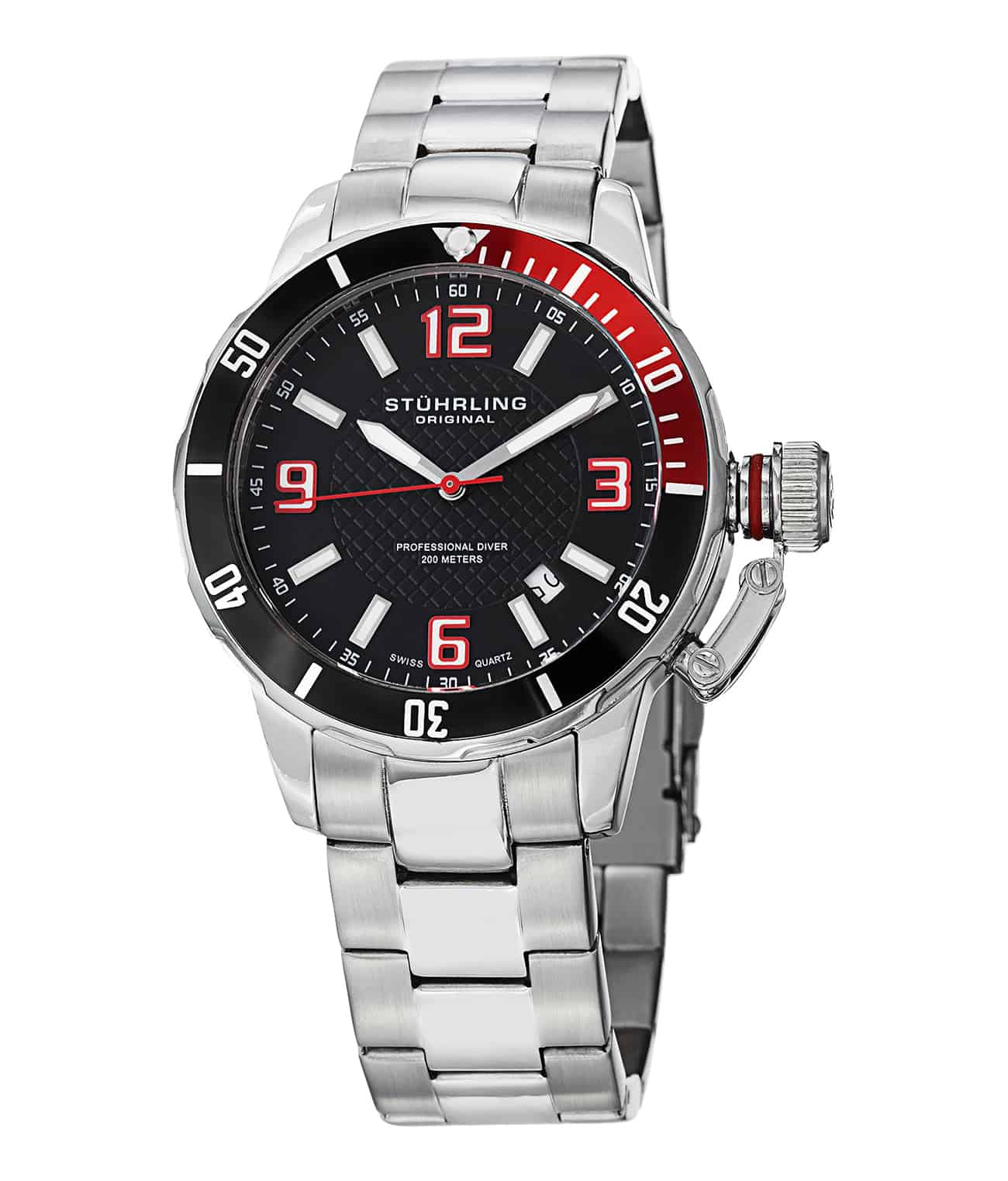 Black PVD/Silver/Silver