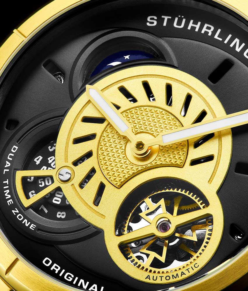 Gold Dial / Gold Case / Brown Leather Strap Tang Buckle