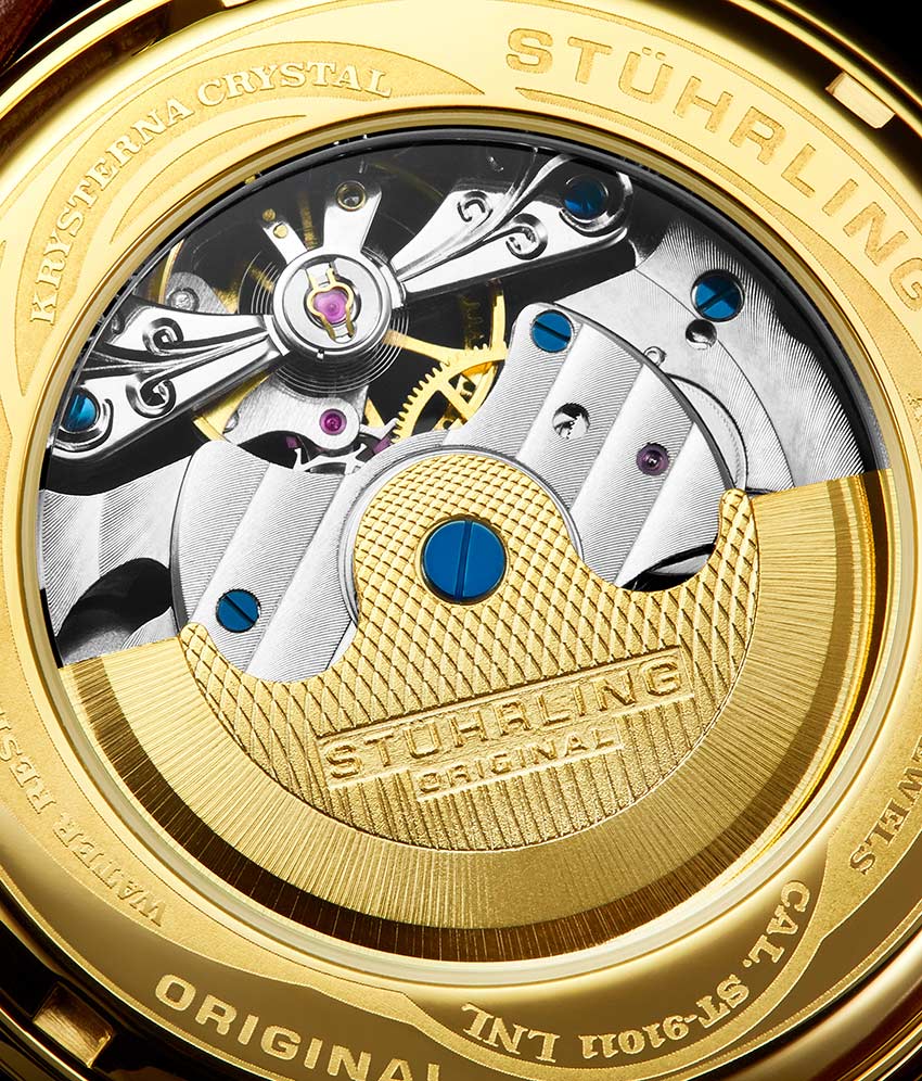 Gold Dial / Gold Case / Brown Leather Strap Tang Buckle