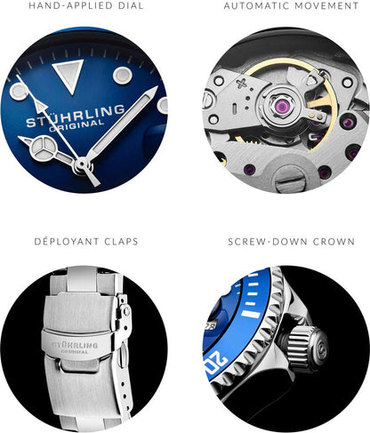 Blue Dial / Silver Case / Silver Band