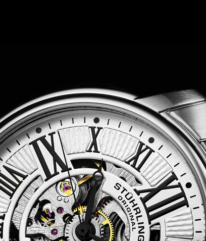 Silver Dial / Silver Case / Silver Stainless Steel Bracelet Deployant Buckle