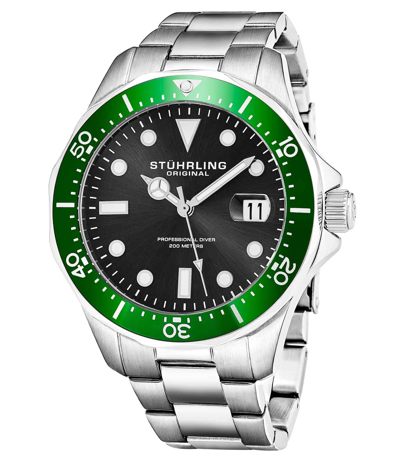 Grey Dial / Silver Case / Silver Stainless Steel Bracelet Deployant Buckle