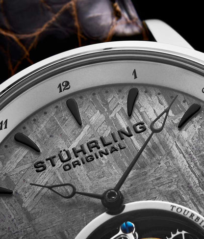 Grey Dial / Silver Case / Brown Band