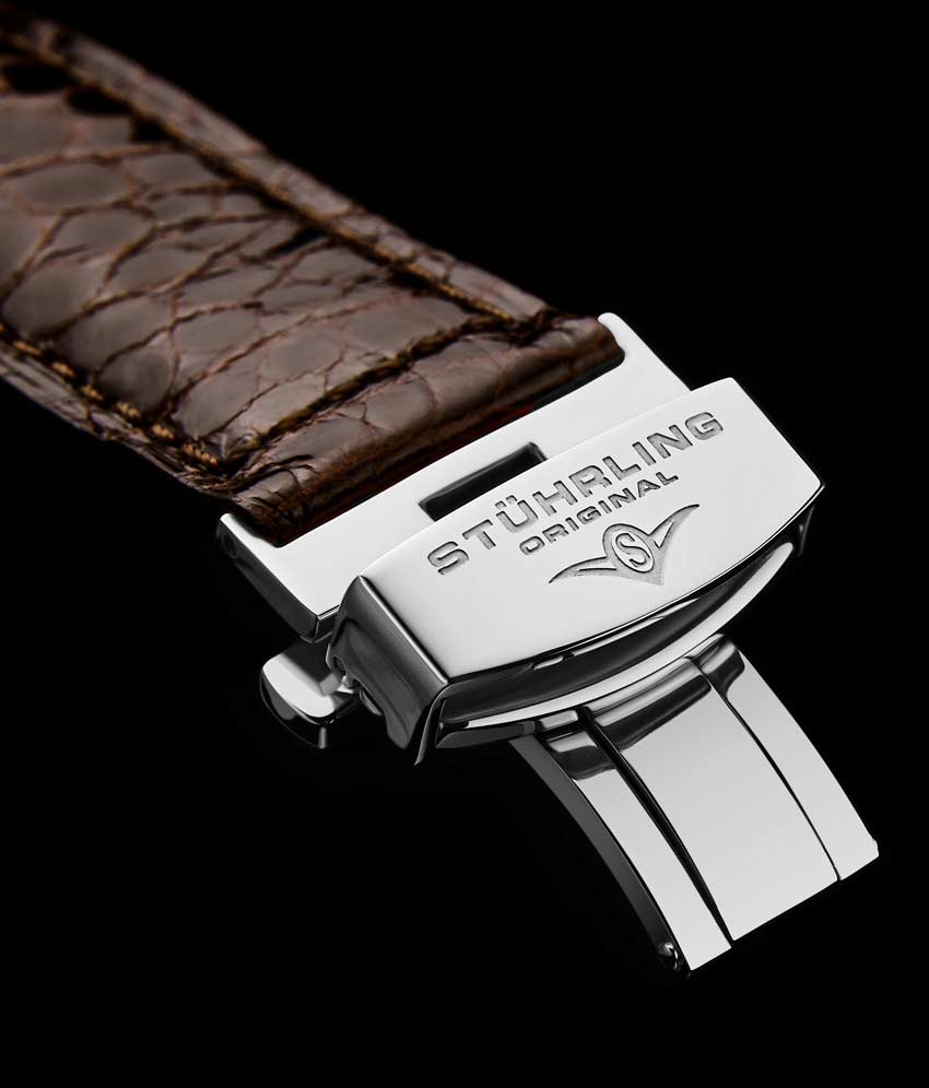 Grey Dial / Silver Case / Brown Band