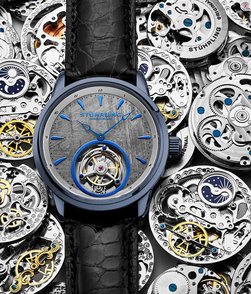 Grey Dial / Blue Case / Black Band