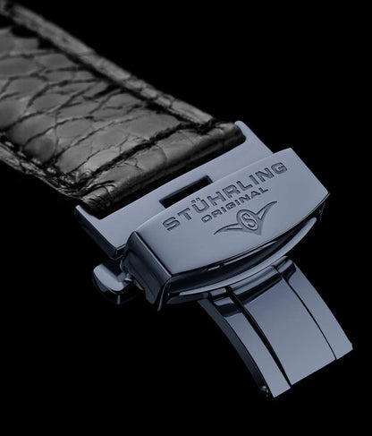 Grey Dial / Blue Case / Black Band