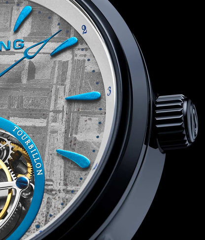 Grey Dial / Blue Case / Black Band