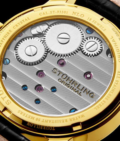 Grey Dial / Gold Case / Black Band