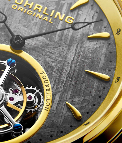 Grey Dial / Gold Case / Black Band