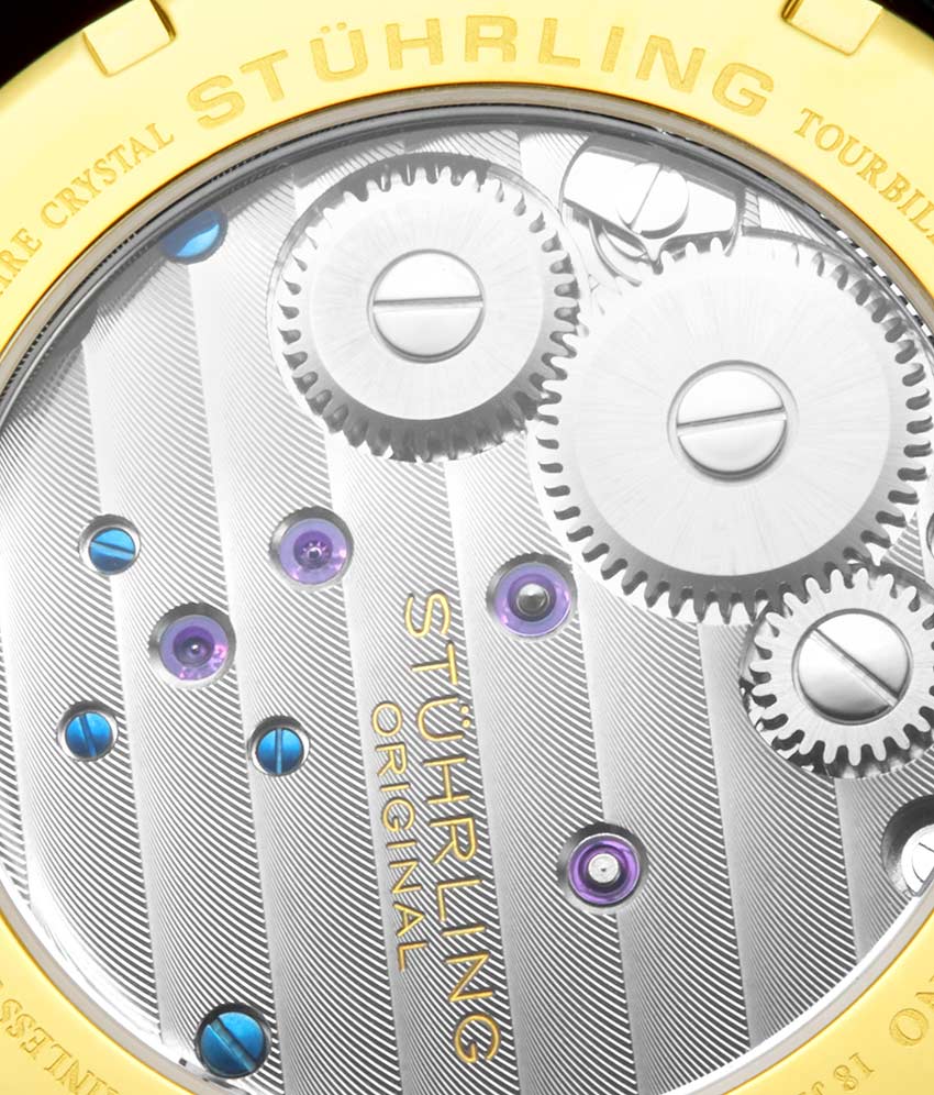 Grey Dial / Gold Case / Black Strap Tang Buckle