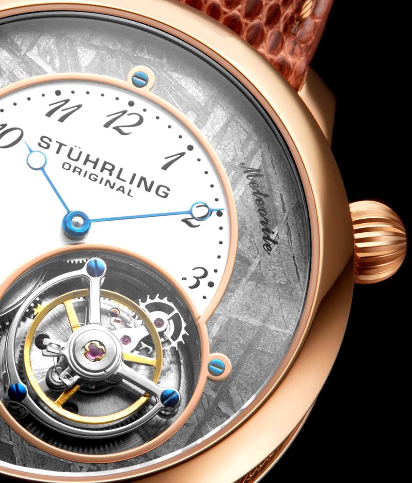 Grey Dial / Rose Case / Brown Strap Tang Buckle