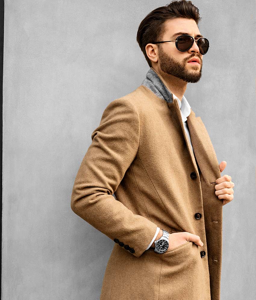 Black Dial / Silver Case / Silver Band