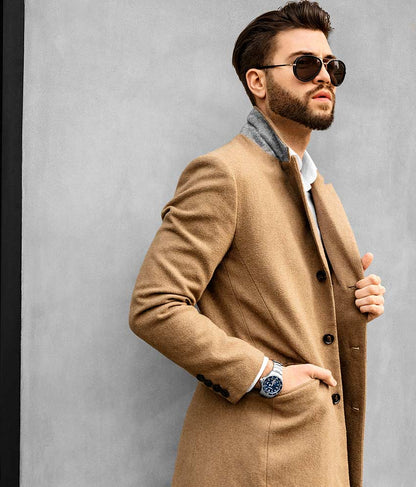 Blue Dial / Silver Case / Silver Band