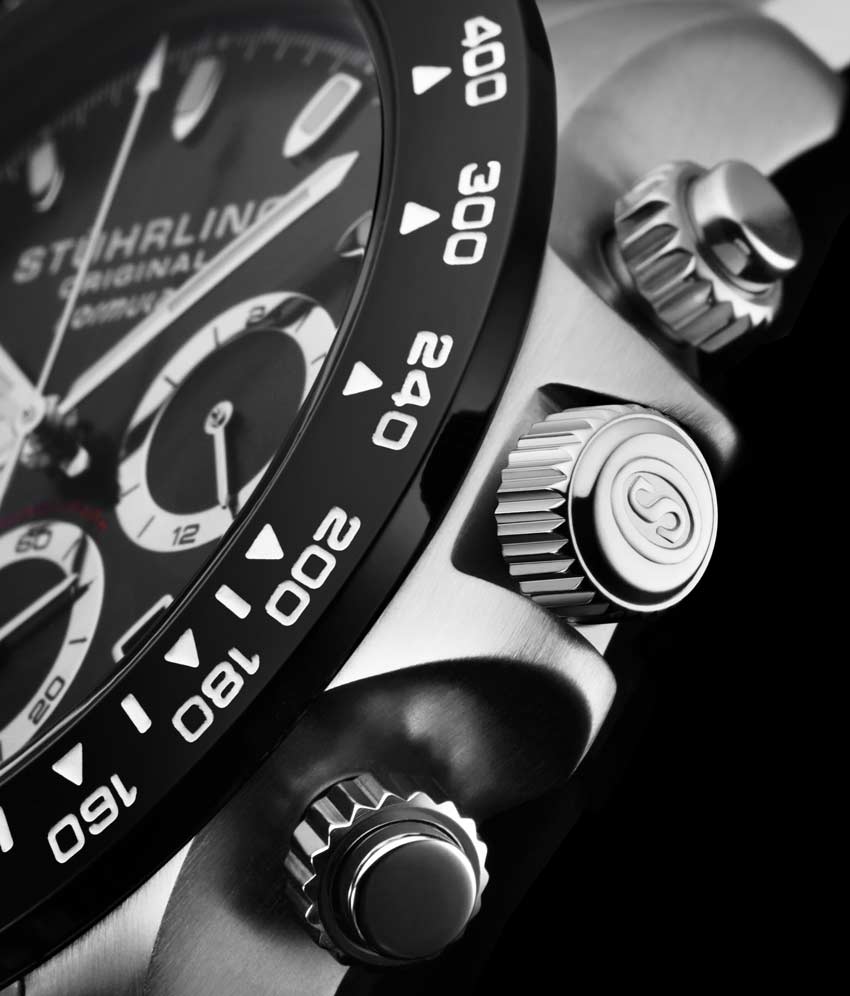 Black Dial / Silver Case / Silver Band