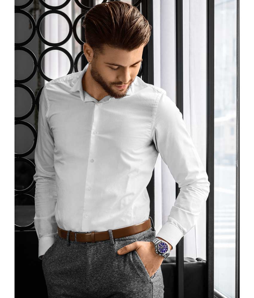 Blue Dial / Silver Case / Silver Band