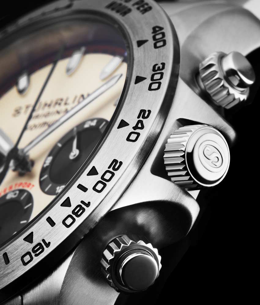 Ivory Dial / Silver Case / Silver Band