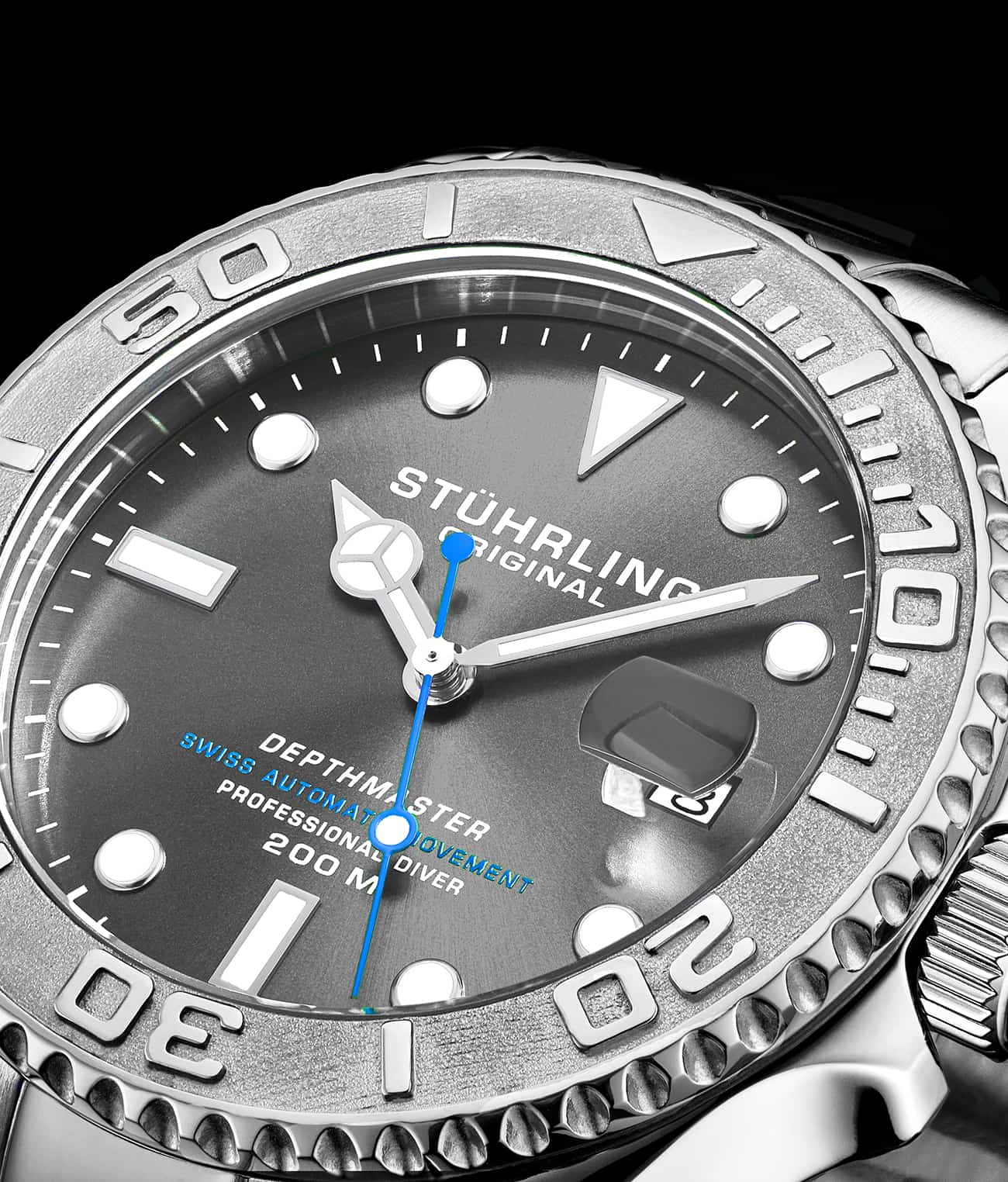 Grey Dial / Silver Case / Band