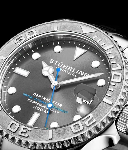 Grey Dial / Silver Case / Band