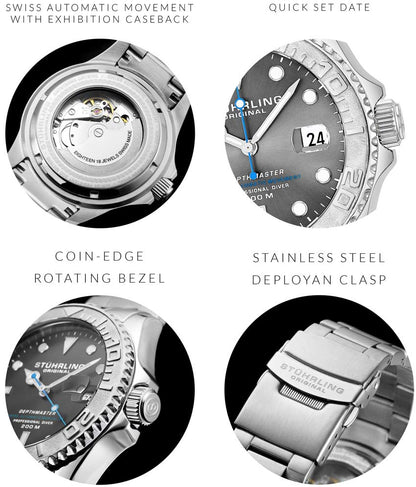 Grey Dial / Silver Case / Band