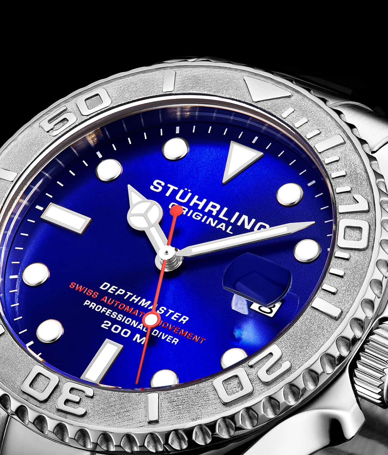 Blue Dial / Silver Case / Silver Band