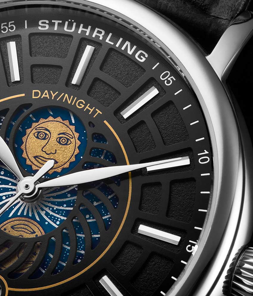 Black Dial / Silver Case / Black Band