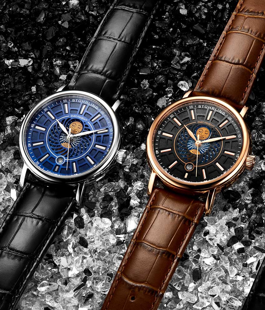 Blue Dial / Silver Case / Black Band