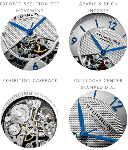 Silver Dial / Silver Case / Black Band