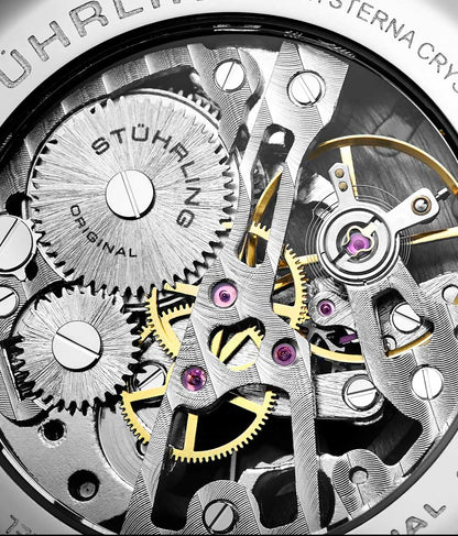 Silver Dial / Gold Case / Brown Band