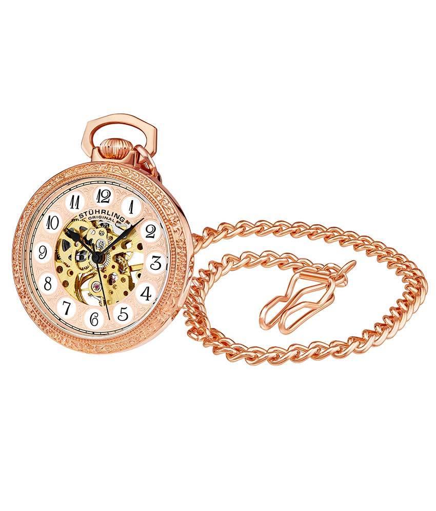 Rose Dial / Rose Case / Alloy Pocket Watch