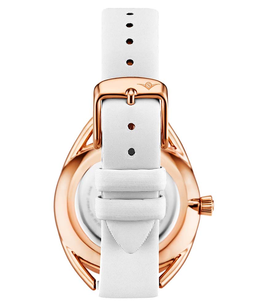 Lily 995.05 Quartz 38mm Classic with Emma Polished Bangle, Sofia Frosted Bangle and Studs